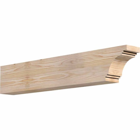 Ekena Millwork Pescadero Smooth Rafter Tail, Douglas Fir, 3 1/2"W x 6"H x 32"L RFT04X06X32PEC00SDF